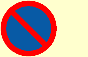 Road sign for this question