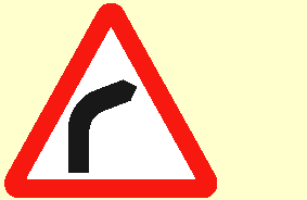 Road sign for this question