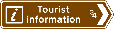 Road sign: turn the card to read what it means