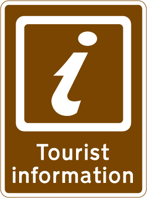 Road sign: turn the card to read what it means