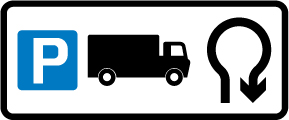 Road sign: turn the card to read what it means