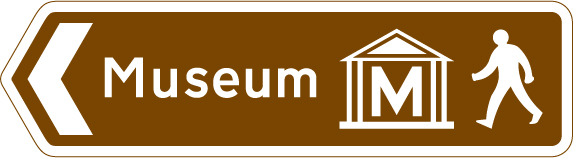 Road sign: turn the card to read what it means