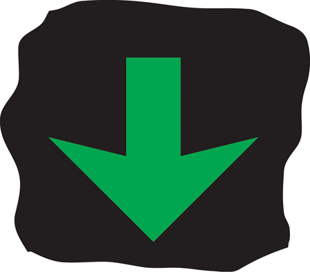 Road sign: turn the card to read what it means