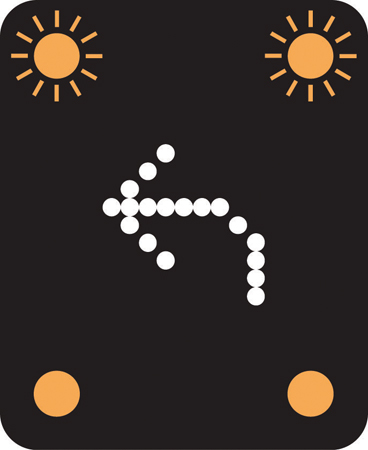 Vehicular traffic must leave at next junction sign