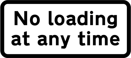 Road sign: turn the card to read what it means