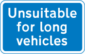 Road sign: turn the card to read what it means