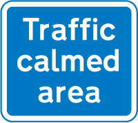 Road sign: turn the card to read what it means