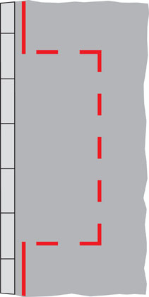 Red route loading bay