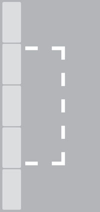 Parking bay with a time limit