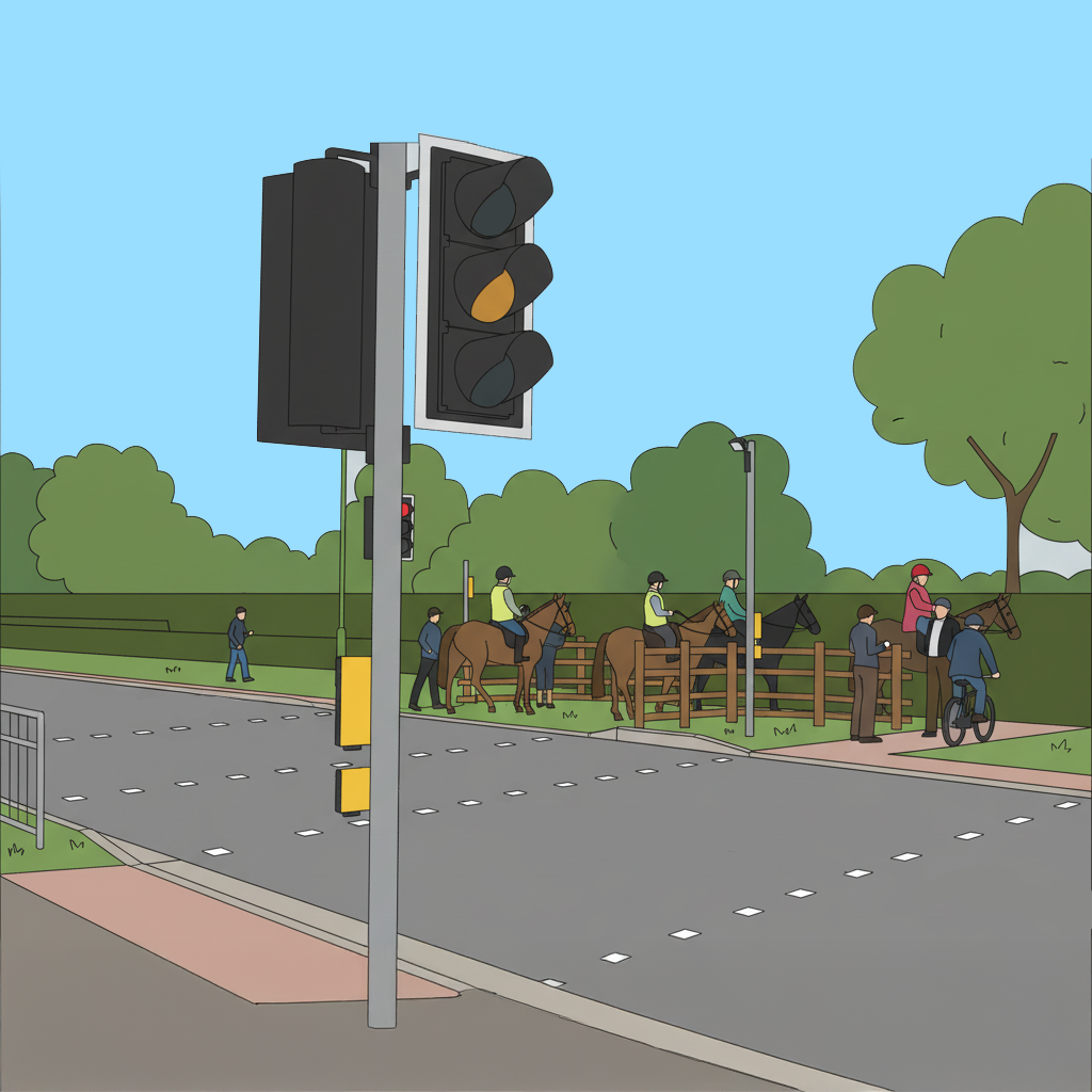 Pegasus (Equestrian) Crossing example