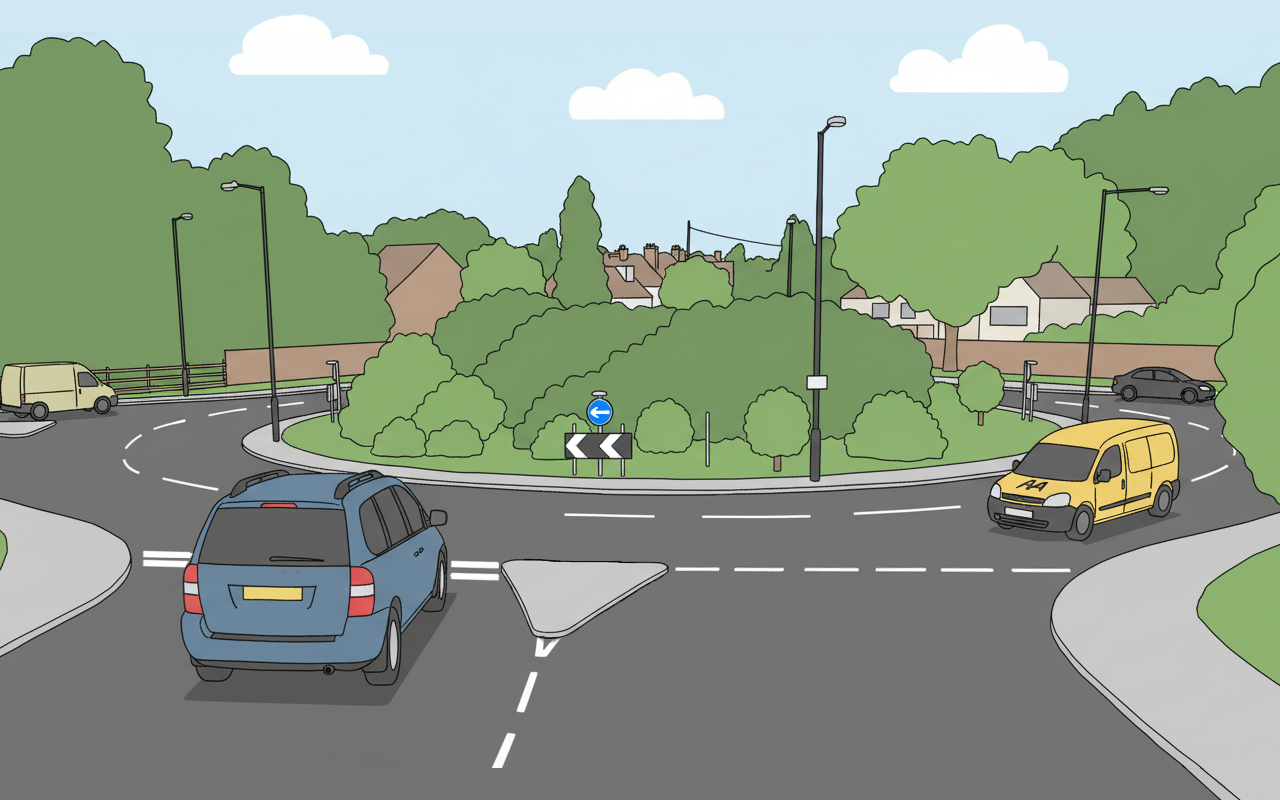 Roundabouts – Basic Approach and Lane Discipline